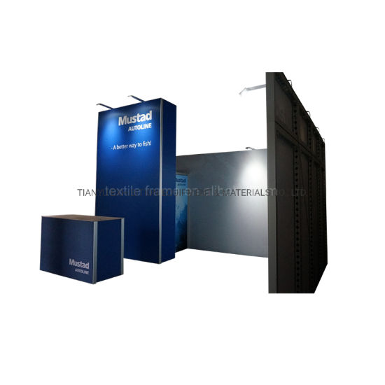Quick Setup alluminio 10X10 Tradeshow portatile Display Stand espositivo cabina della fiera commerciale