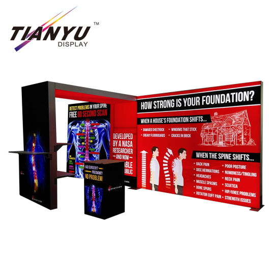 Formato personalizzato idee creative per Exhibition Bancarelle economico stand Stand Progettazione