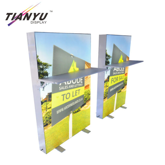 Personalizzato 10FT del tessuto di tensionamento Trade Show diritta display Booth