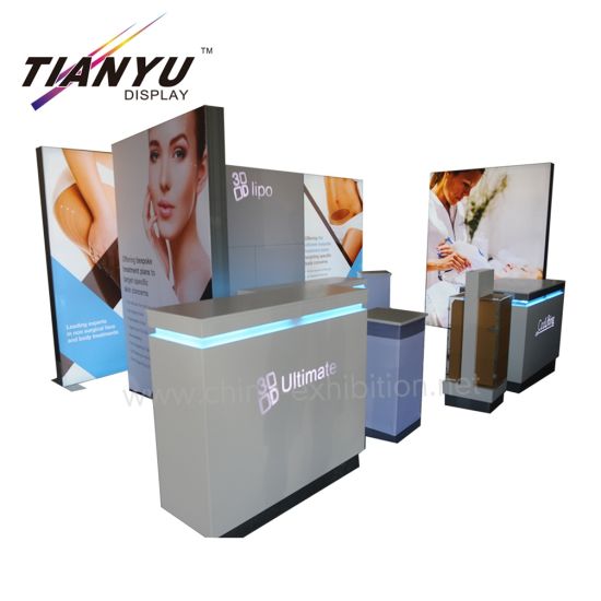 Diversi tipi speciale Design Forma flessibile Exhibition Booth 3X6 Fornitore a Jiangmen