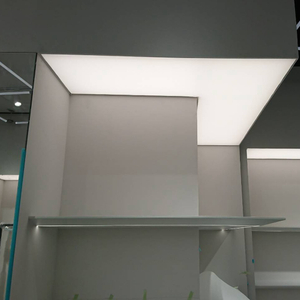 bordo in silicone grafico scatola chiara soffitto senza LED