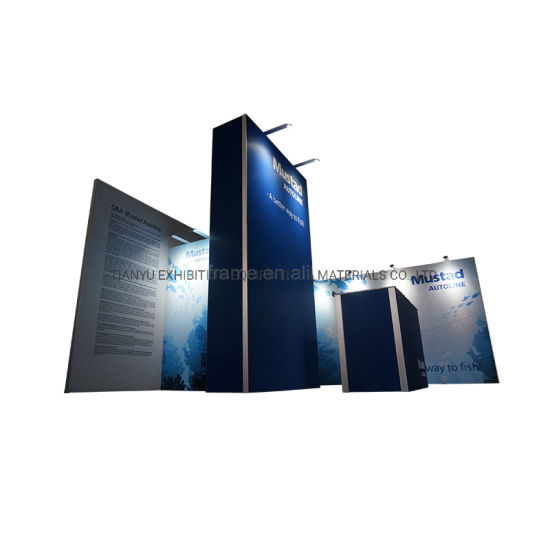 Stile moderno 3X3 6X6 Size del tessuto di tensionamento Exhibition Booth stand