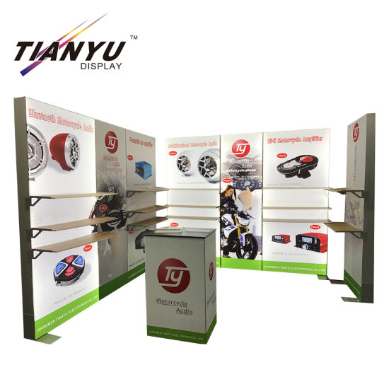 Nuovo Qualità Tubo e Drape standard Exhibition Booth Photo Booth