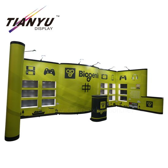 Personalizzato 6x3, 10x20ft PVC / Fabric Display, pop up Display Stand / pop up stand