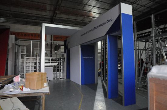 Prezzo di fabbrica cabina della fiera commerciale, display Standee alluminio