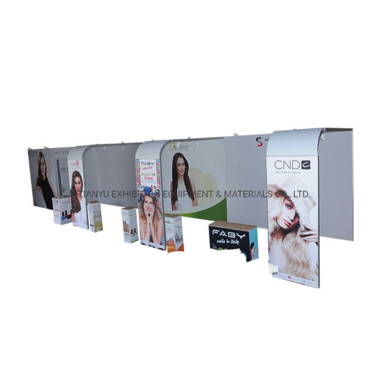Cabina di mostra su ordinazione calda del tessuto di tensione dell'esposizione della fiera commerciale di logo10X20 di vendita per le vendite