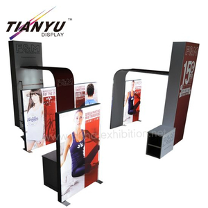 Espositore per stand in alluminio per stand espositivo di promozione
