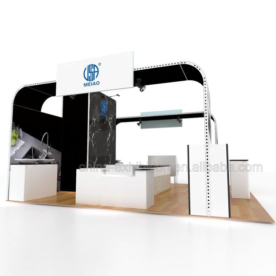 Prezzo di fabbrica su misura 20X30 FT personalizzato Booth Exhibition Design utilizzare per qualsiasi Trade Show